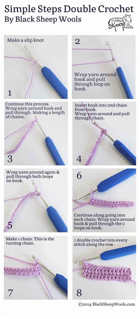 Printable How To Crochet Step By Step
